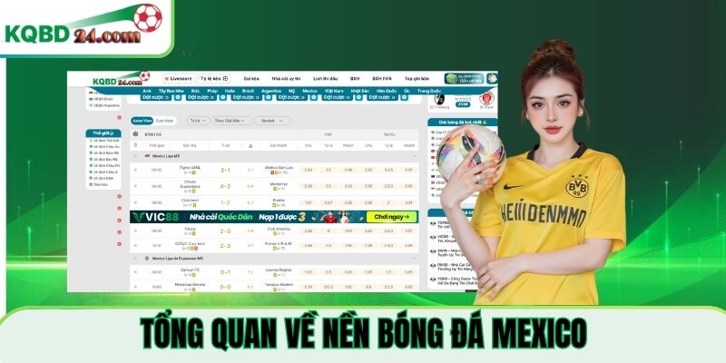 Tổng quan về bóng đá Mexico 